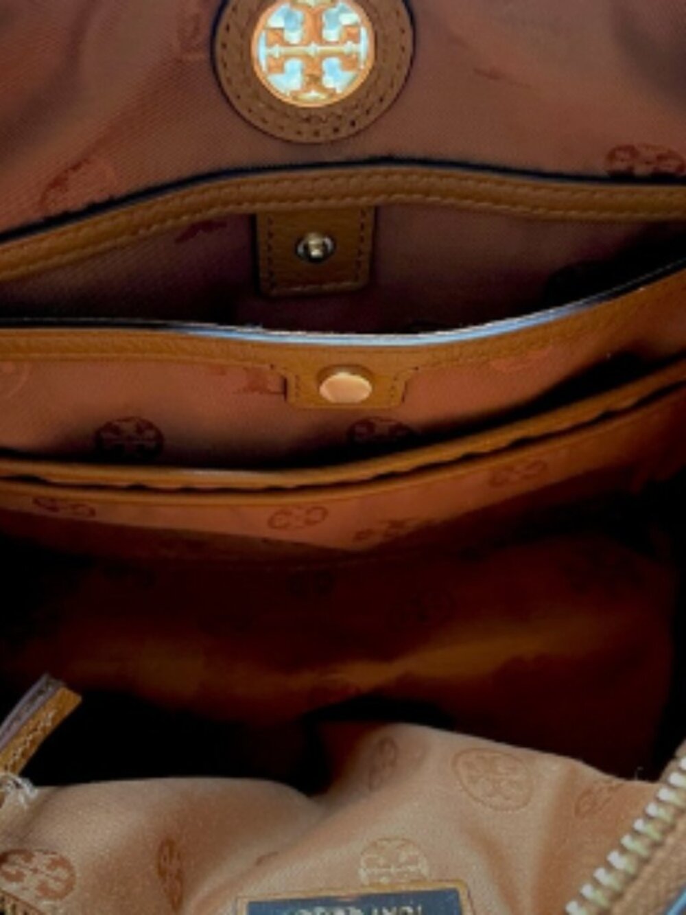Tory Burch Brody Brown Leather Mini Satchel - Picture 4 of 7
